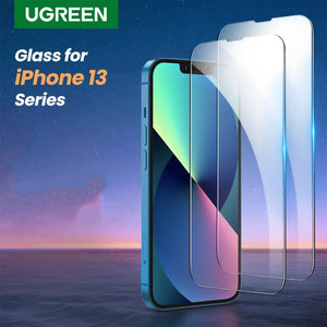 UGREEN Full Coverage HD Tempered Glass Screen Protector with Alignment Tool for iPhone 13/13Pro - ALAMAT