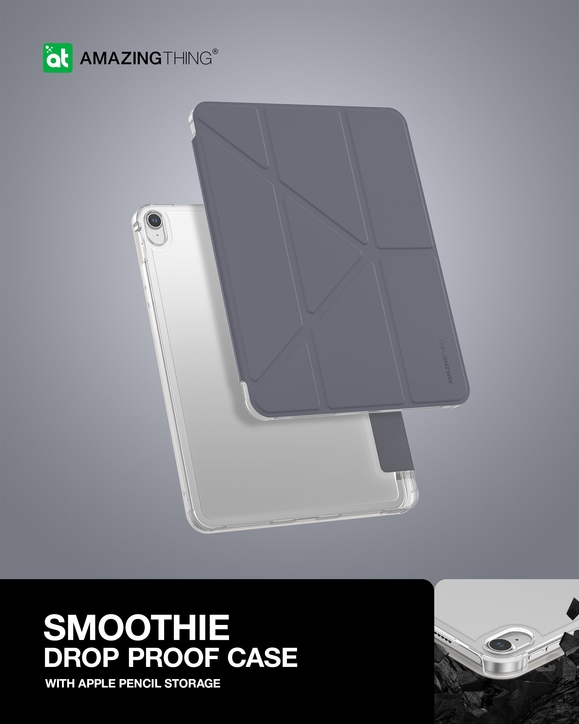 Amazingthing Smoothie Drop Proof Case for Ipad Air 5 10.9 Amazingthing Smoothie Drop Proof Case for Ipad Air 5 10.9