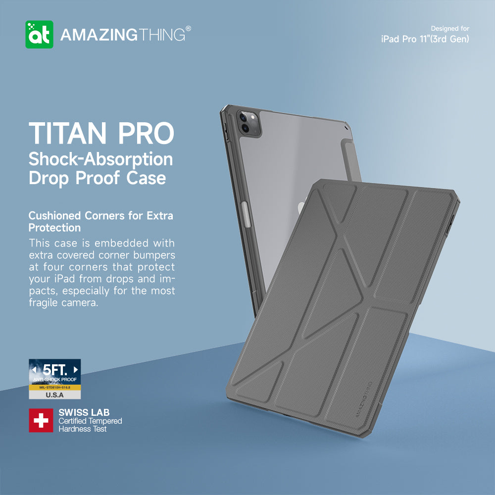 AMAZING THING TITAN PRO FOLIO CASE FOR IPAD PRO 11 AMAZING THING TITAN PRO FOLIO CASE FOR IPAD PRO 11