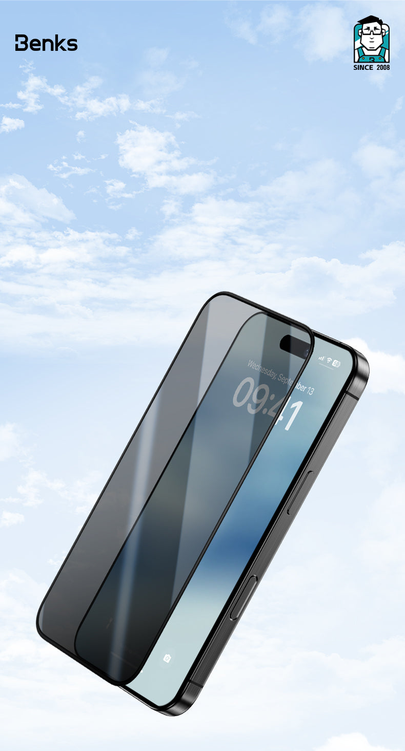 Benks Ultra Shield Privacy Screen Protector iP16/15/14 Pro Benks Ultra Shield Privacy Screen Protector iP16/15/14 Pro