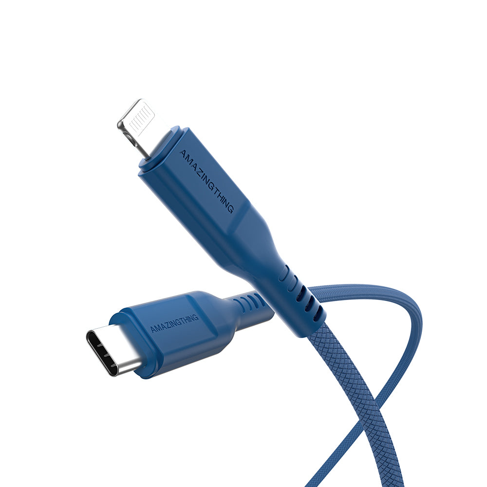 AMAZING THING THUNDER PRO LIGHTNING TO TYPE C 3.2A 30W 1.1M CABLE AMAZING THING THUNDER PRO LIGHTNING TO TYPE C 3.2A 30W 1.1M CABLE