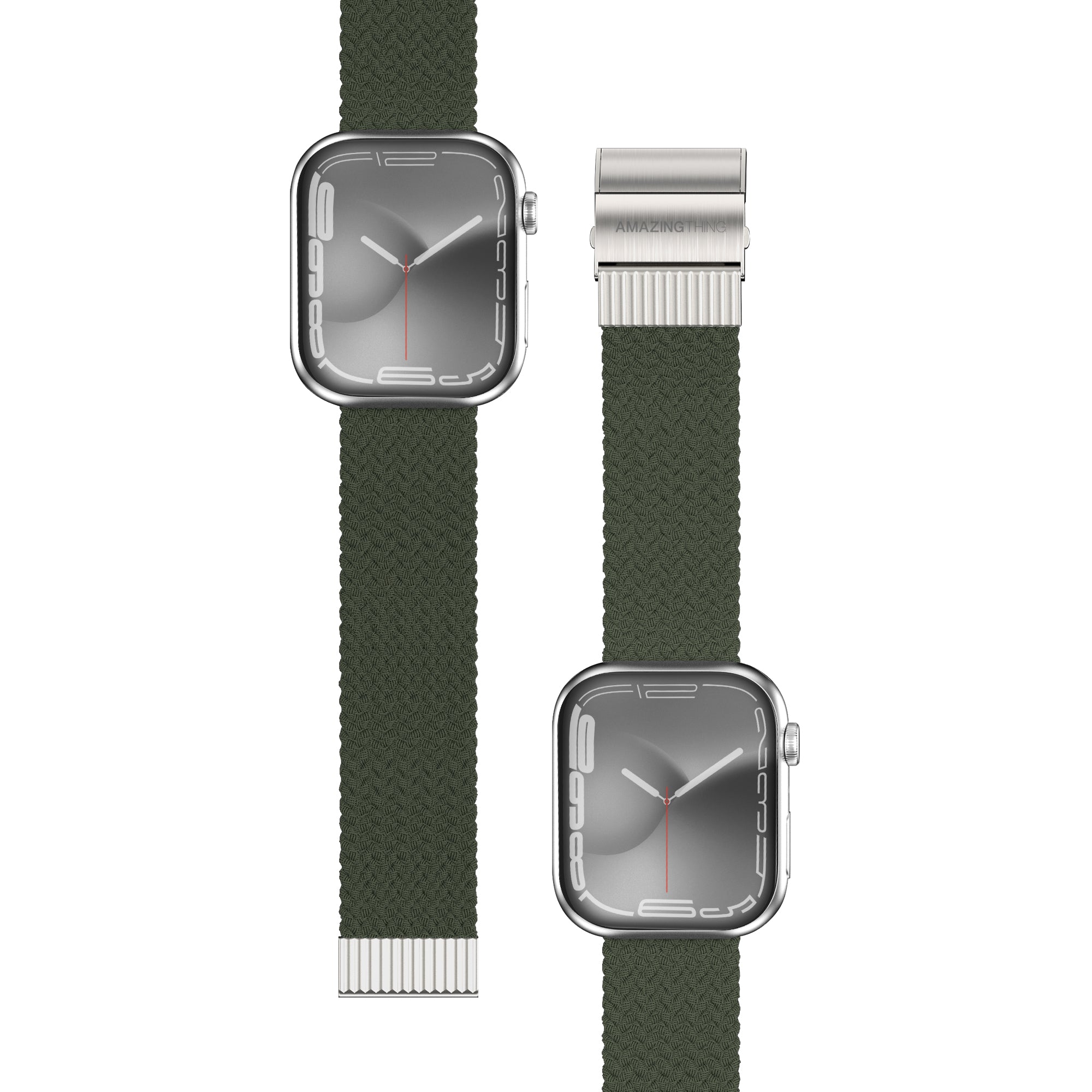AMAZING THING TITAN WEAVE BAND FOR APPLE WATCH 49/45/44/42MM NEW AMAZING THING TITAN WEAVE BAND FOR APPLE WATCH 49/45/44/42MM NEW