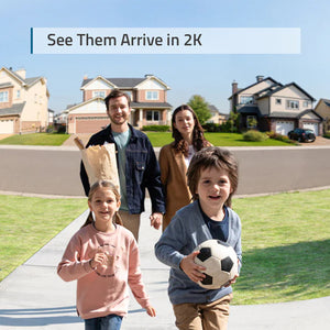 ANKER - EUFY BATTERY POWERD VIDEO DOORBELL WITH 2K SET HD RESOLUTION - ALAMAT