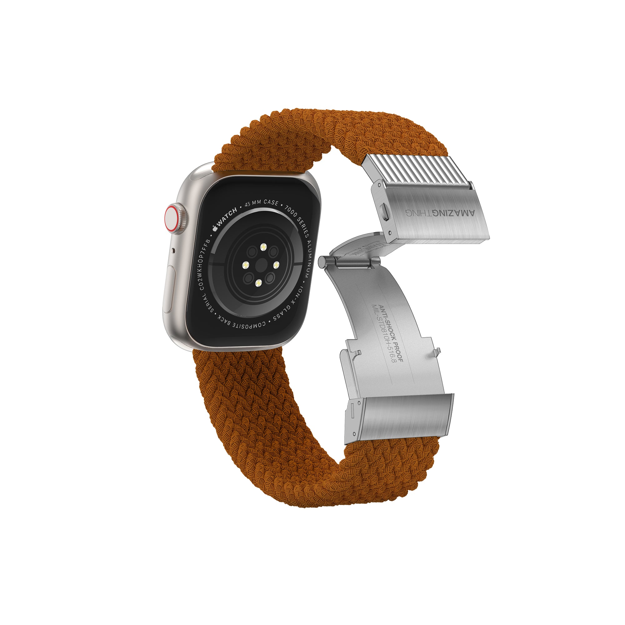 Amazingthing Titan Weave Band for Apple Watch (45/44/42mm) Amazingthing Titan Weave Band for Apple Watch (45/44/42mm)