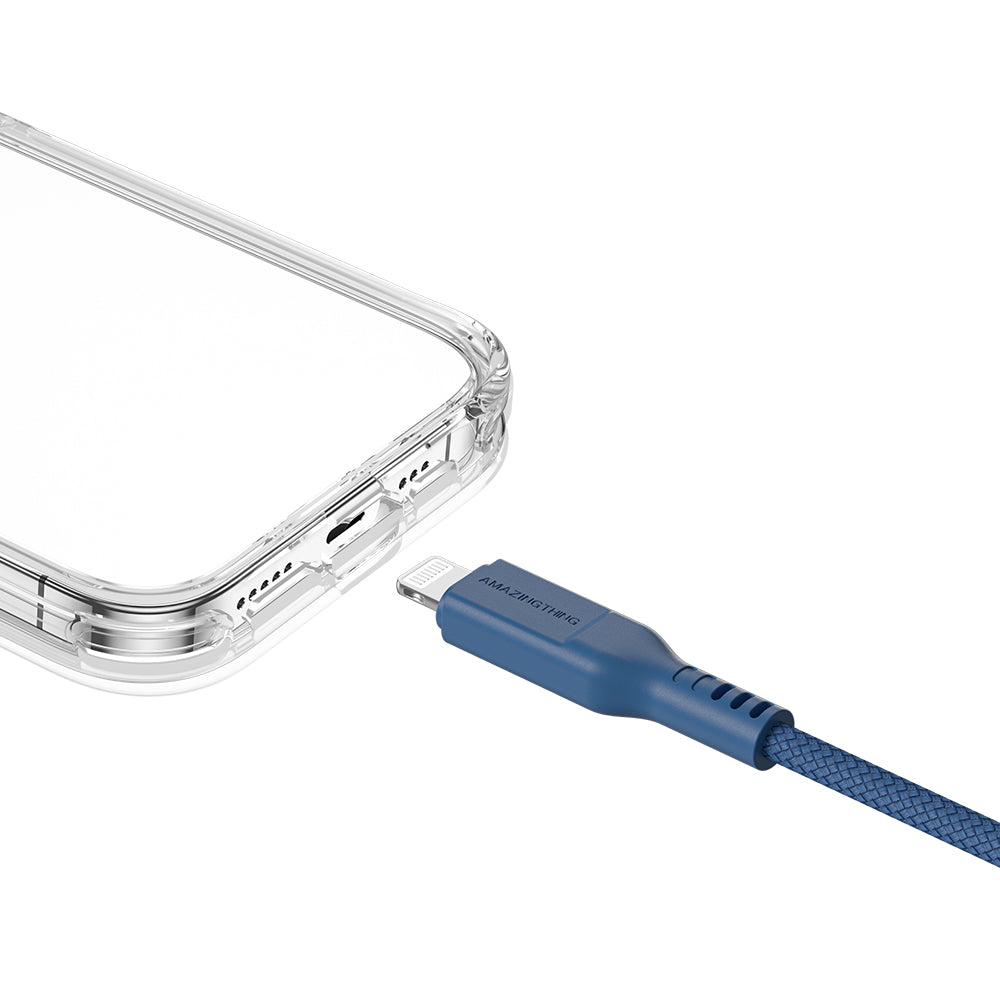 AMAZING THING THUNDER PRO LIGHTNING TO TYPE C 3.2A 30W 1.1M CABLE AMAZING THING THUNDER PRO LIGHTNING TO TYPE C 3.2A 30W 1.1M CABLE