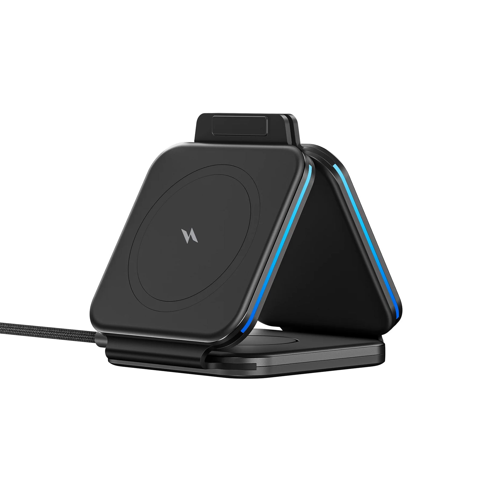 AMAZING THING EXPLORER PRO 3IN1 PD 15W PORTABLE WIRELESS CHARGER WITH 1.2M USB-C TO USB-C CABLE AMAZING THING EXPLORER PRO 3IN1 PD 15W PORTABLE WIRELESS CHARGER WITH 1.2M USB-C TO USB-C CABLE
