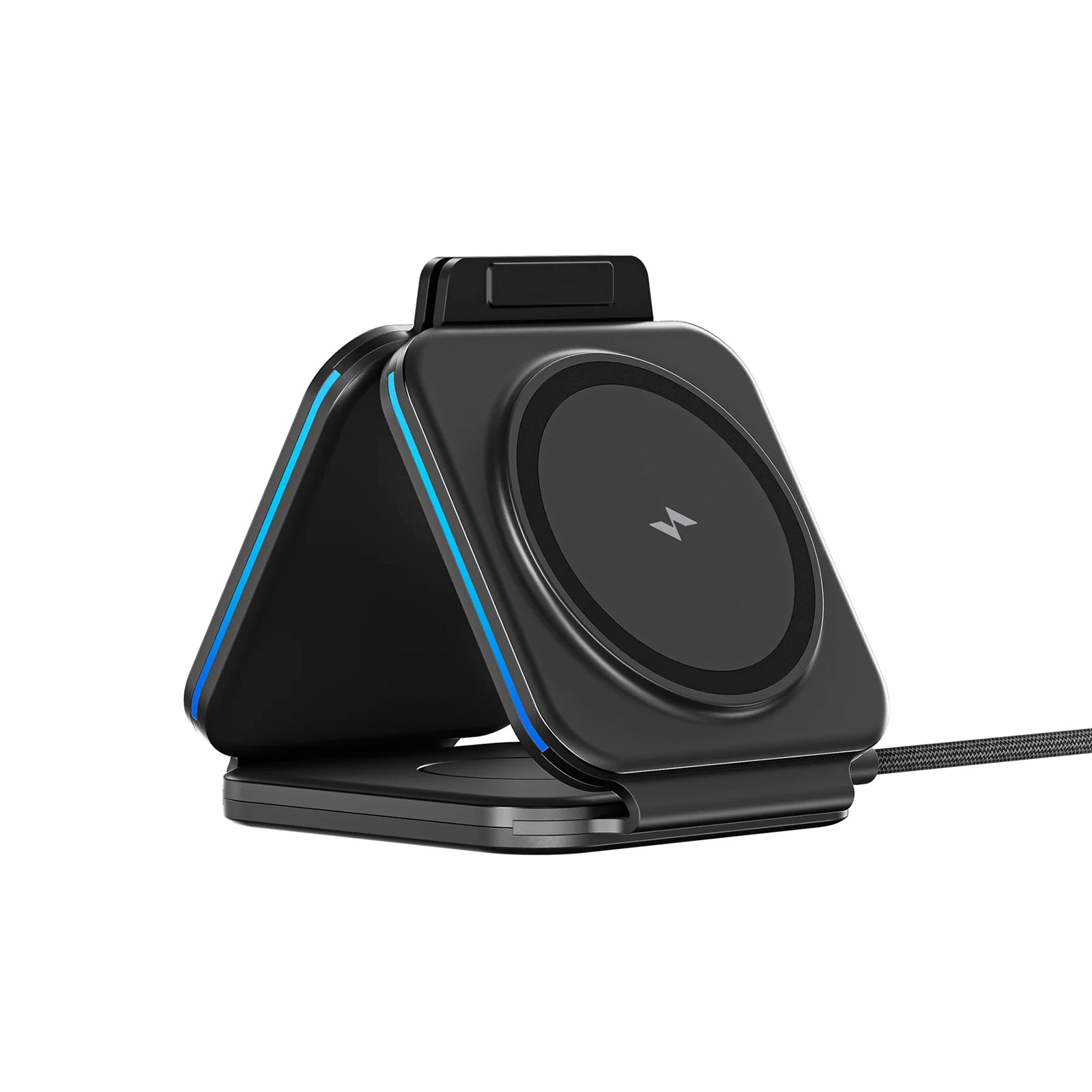 AMAZING THING EXPLORER PRO 3IN1 PD 15W PORTABLE WIRELESS CHARGER WITH 1.2M USB-C TO USB-C CABLE AMAZING THING EXPLORER PRO 3IN1 PD 15W PORTABLE WIRELESS CHARGER WITH 1.2M USB-C TO USB-C CABLE