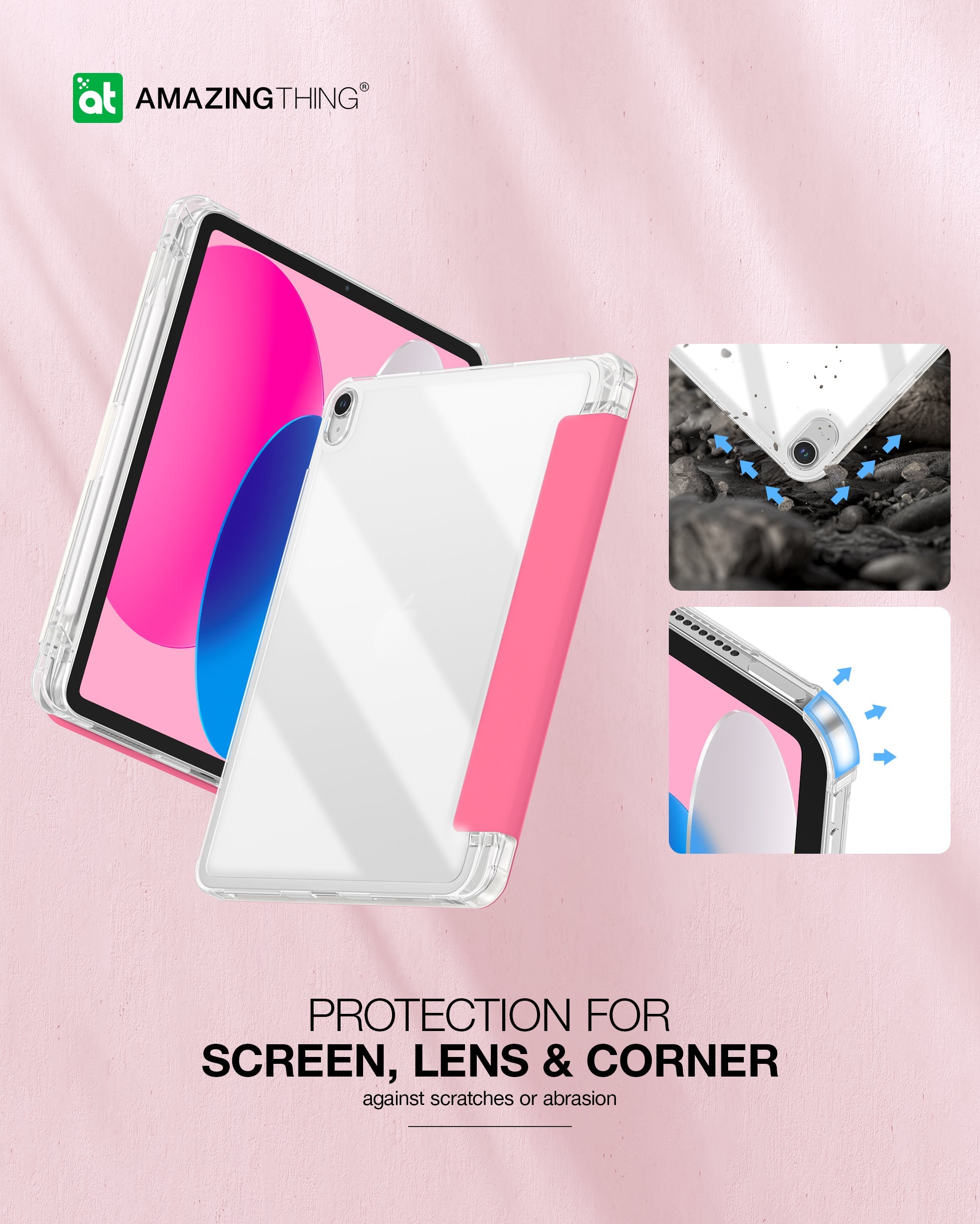 Amazingthing Smoothie Drop Proof Case for Ipad Air 5 10.9 Amazingthing Smoothie Drop Proof Case for Ipad Air 5 10.9