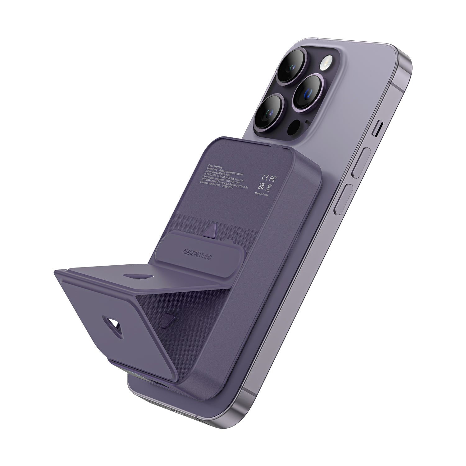AMAZING THING THUNDER PRO MAG PD 10000MAH POWER BANK WITH HOLDER AMAZING THING THUNDER PRO MAG PD 10000MAH POWER BANK WITH HOLDER