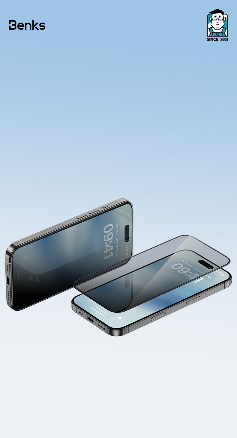 Benks Ultra Shield Privacy Screen Protector iP16/15/14 Pro Benks Ultra Shield Privacy Screen Protector iP16/15/14 Pro