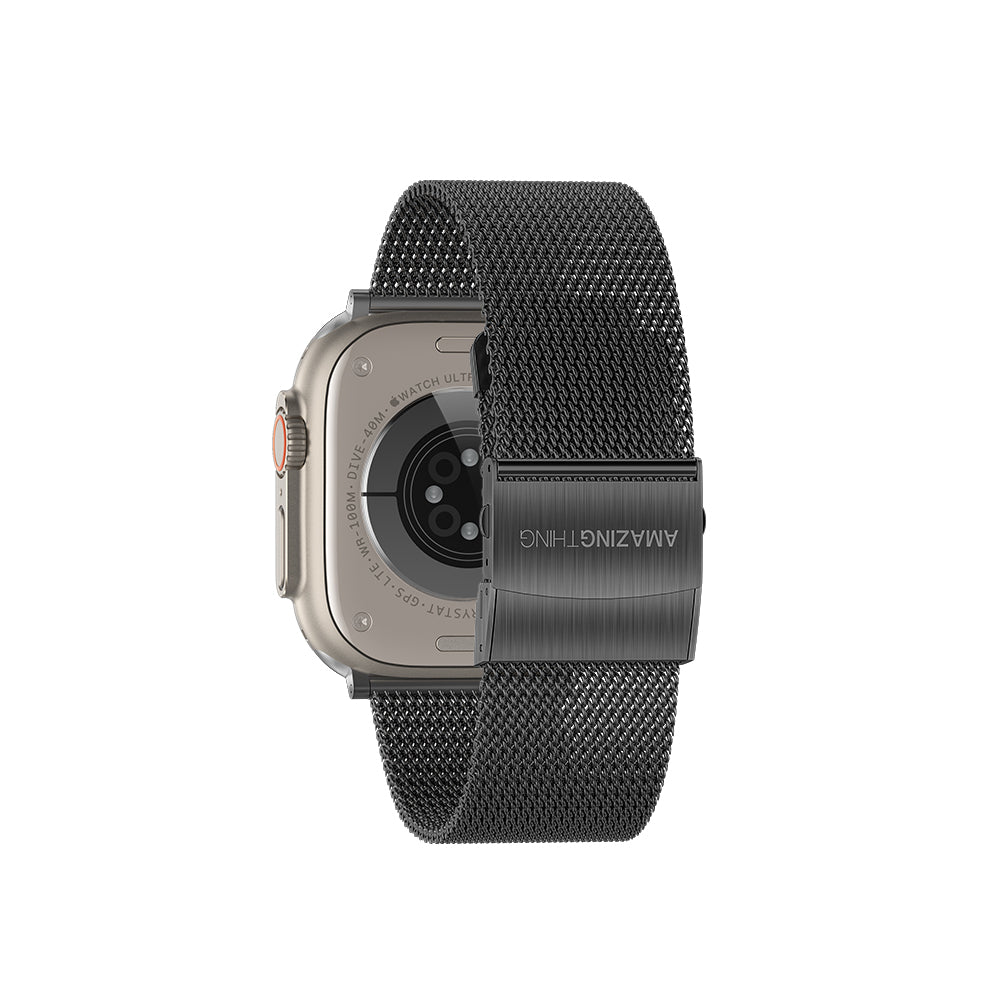 AMAZING THING TITAN METAL BAND FOR APPLE WATCH 49/45/44/42MM BLACK AMAZING THING TITAN METAL BAND FOR APPLE WATCH 49/45/44/42MM BLACK