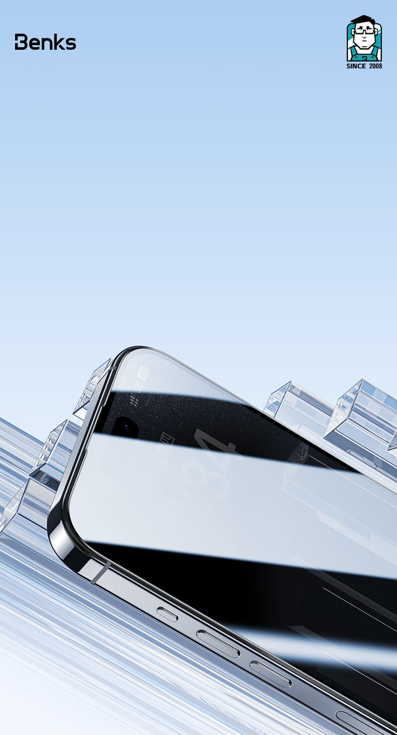 Benks Ultra Shield Privacy Screen Protector iP16/15/14 Pro Benks Ultra Shield Privacy Screen Protector iP16/15/14 Pro