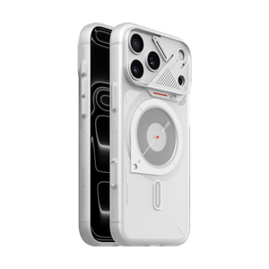 Aulumu A18 Hyper Frosted Case  for iPhone 18 Pro / Pro Max Translucent White
