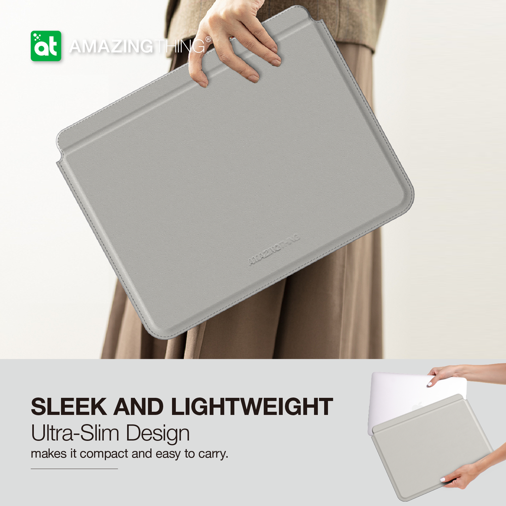 Amazingthing Matte Pro Mag Sleeve With Stand for Macbook Pro 13/14 Amazingthing Matte Pro Mag Sleeve With Stand for Macbook Pro 13/14