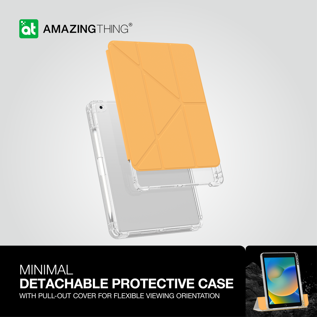Amazingthing Minimal Ditachable Protective Case for Ipad 10.2 2024 Amazingthing Minimal Ditachable Protective Case for Ipad 10.2 2024