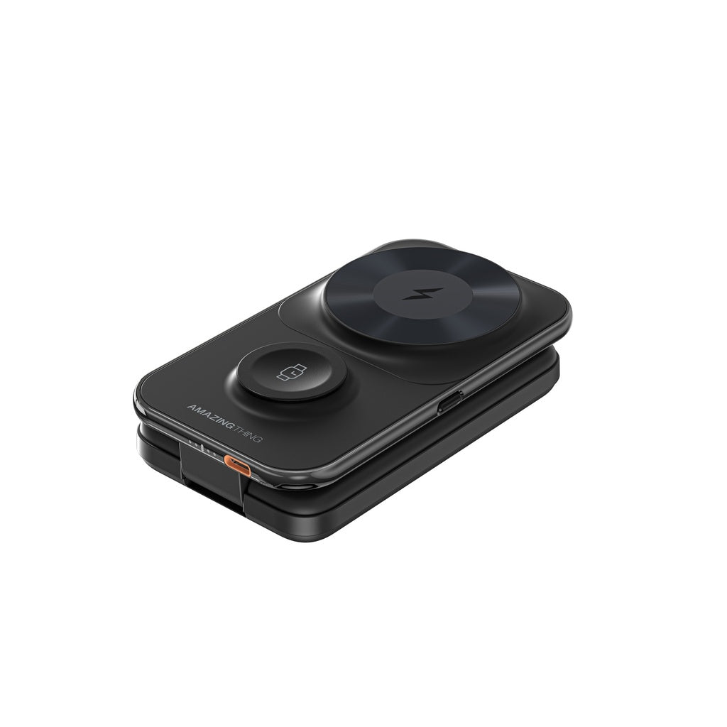 Amazingthing Thunder Pro Mag 6in1 Pd 22.5w 8000mah Power Station With Stand Amazingthing Thunder Pro Mag 6in1 Pd 22.5w 8000mah Power Station With Stand