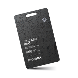 MOMAX PINCARD PRO APPLE FIND MY CERTIFIED TRACKER SUPPORT WIRELESS CHARGING - ALAMAT