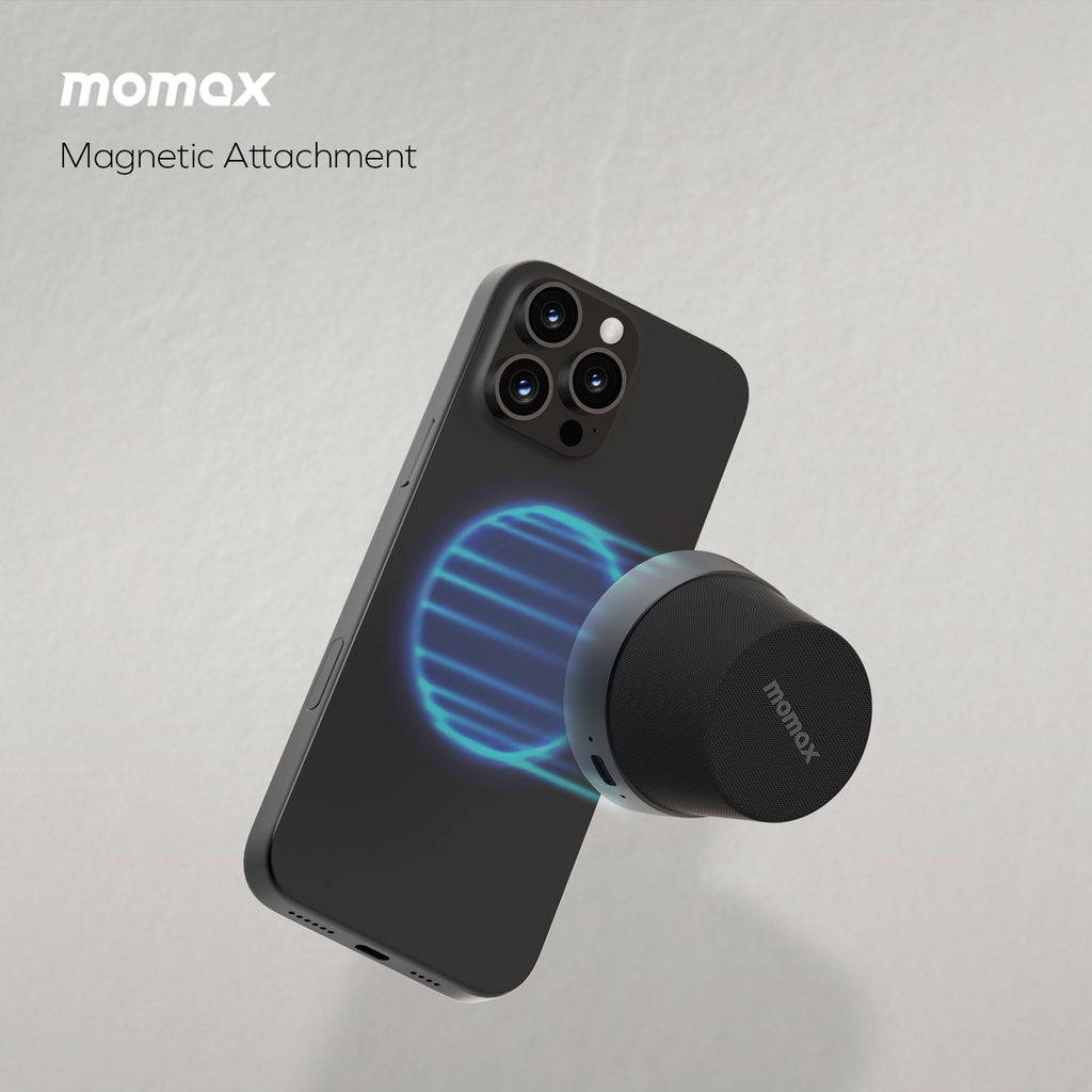 Momax 1-vibe Go Magnetic Wireless Speaker Momax 1-vibe Go Magnetic Wireless Speaker