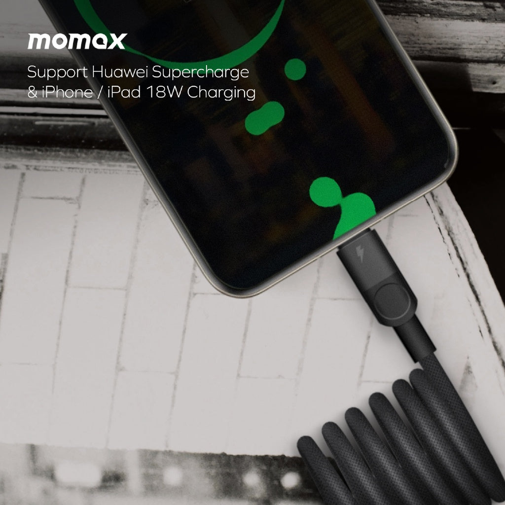 Momax Mag Link 66w Usb-a to Usb-c Magnetic Cable 1m Momax Mag Link 66w Usb-a to Usb-c Magnetic Cable 1m