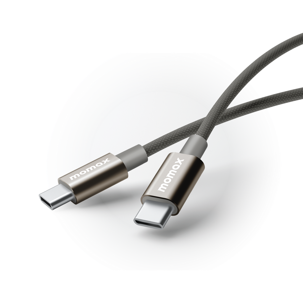 MOMAX ELITE 60W USB-C TO USB-C CABLE 1.5M MOMAX ELITE 60W USB-C TO USB-C CABLE 1.5M