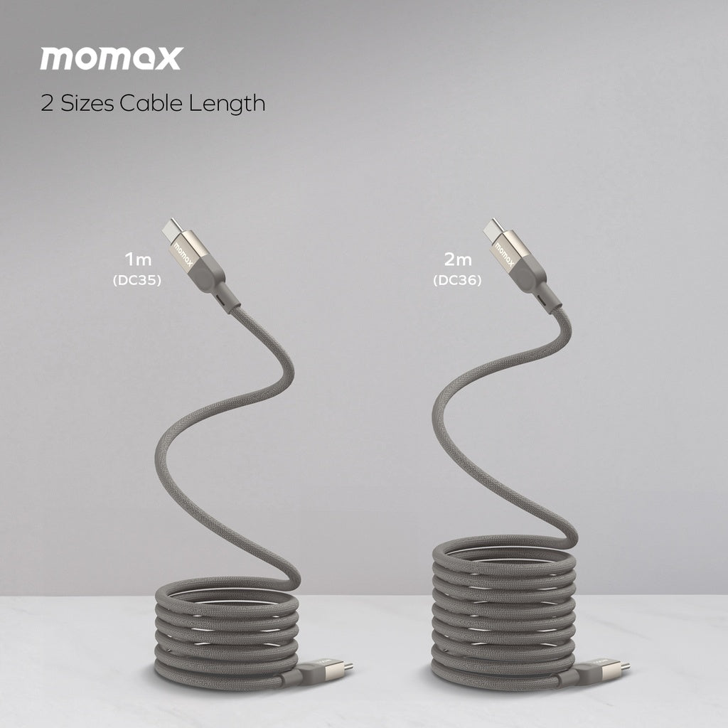 MOMAX ELITE MAG LINK 100W USB-C TO USB-C MAGNETIC CABLE 1M MOMAX ELITE MAG LINK 100W USB-C TO USB-C MAGNETIC CABLE 1M