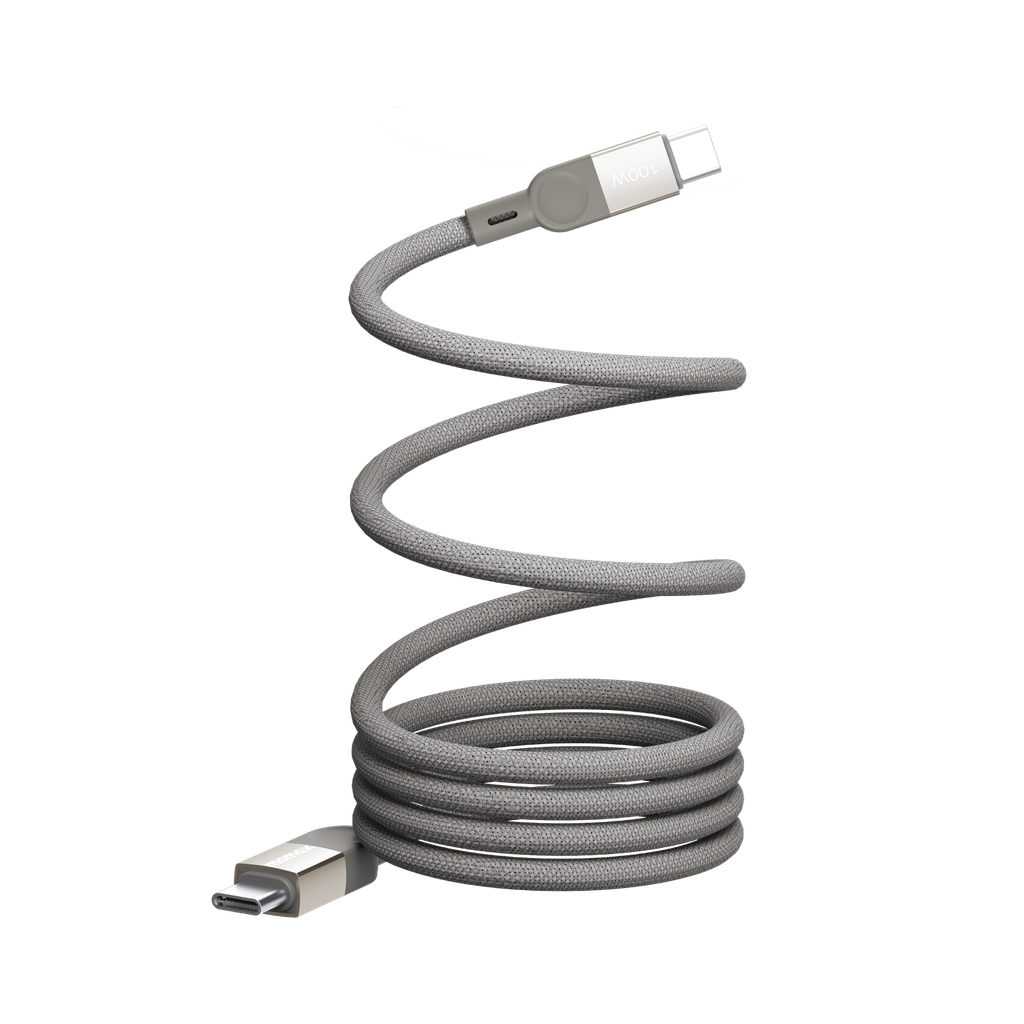MOMAX ELITE MAG LINK 100W USB-C TO USB-C MAGNETIC CABLE 2M MOMAX ELITE MAG LINK 100W USB-C TO USB-C MAGNETIC CABLE 2M