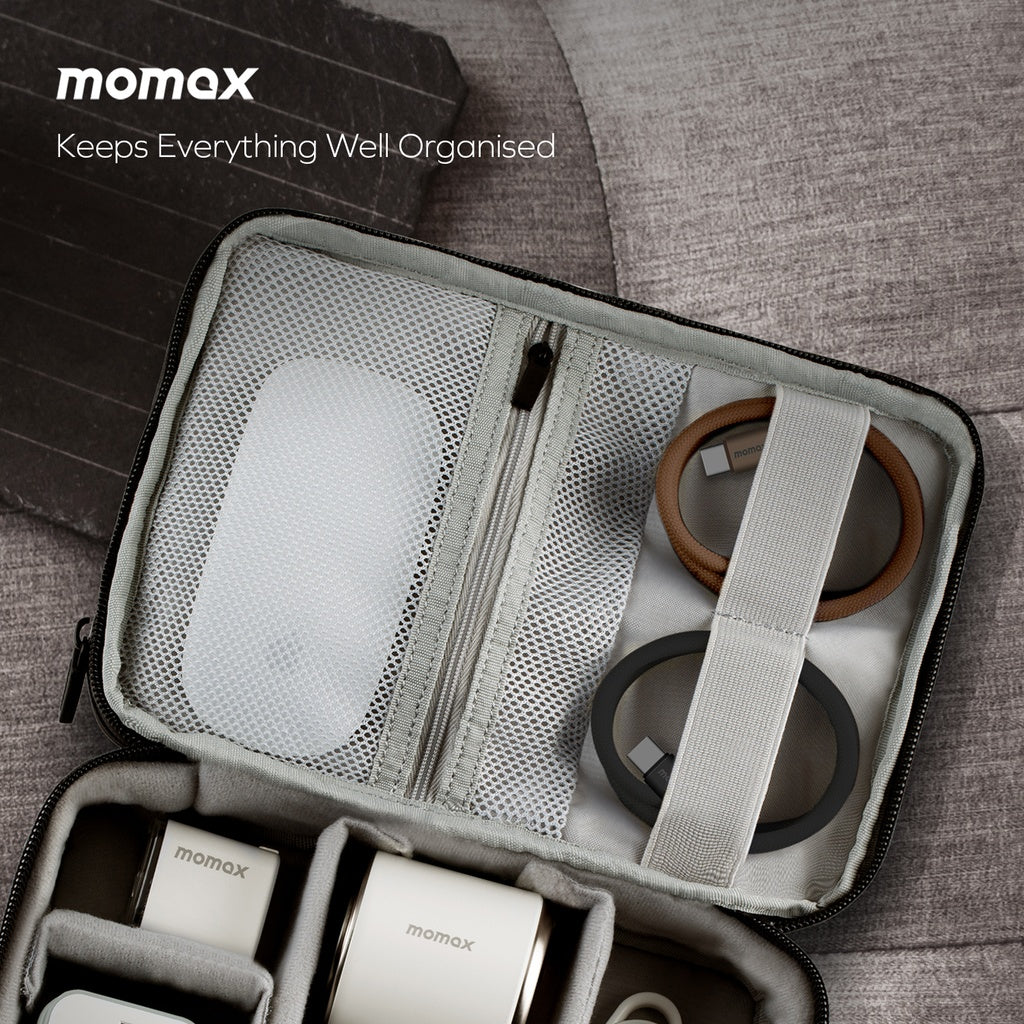 Momax Mag Link 100W USB- C to USB C Magnetic Cable 1m - Black Momax Mag Link 100W USB- C to USB C Magnetic Cable 1m - Black