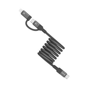 MOMAX MAG LINK USB-C TO C & LIGHTNING MAGNETIC CABLE 1M - ALAMAT