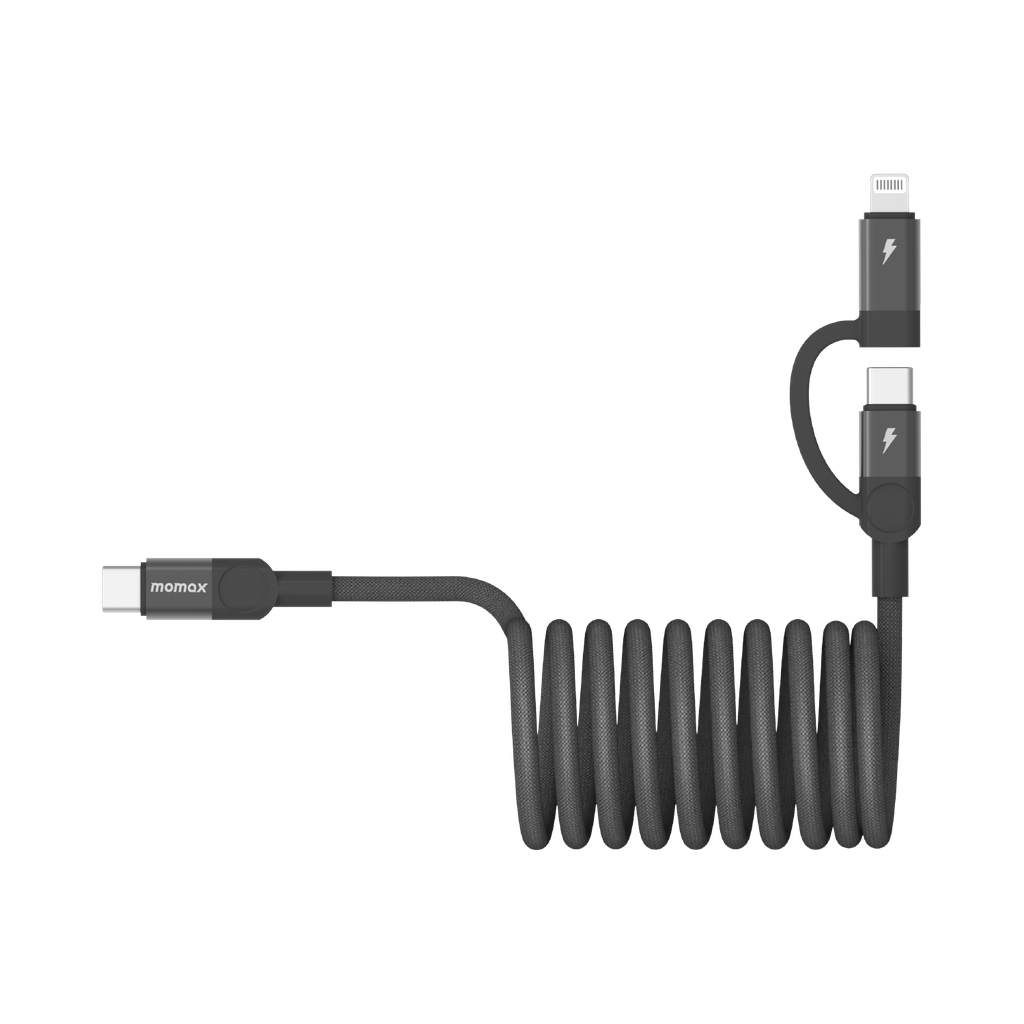 MOMAX MAG LINK USB-C TO C & LIGHTNING MAGNETIC CABLE 2M MOMAX MAG LINK USB-C TO C & LIGHTNING MAGNETIC CABLE 2M