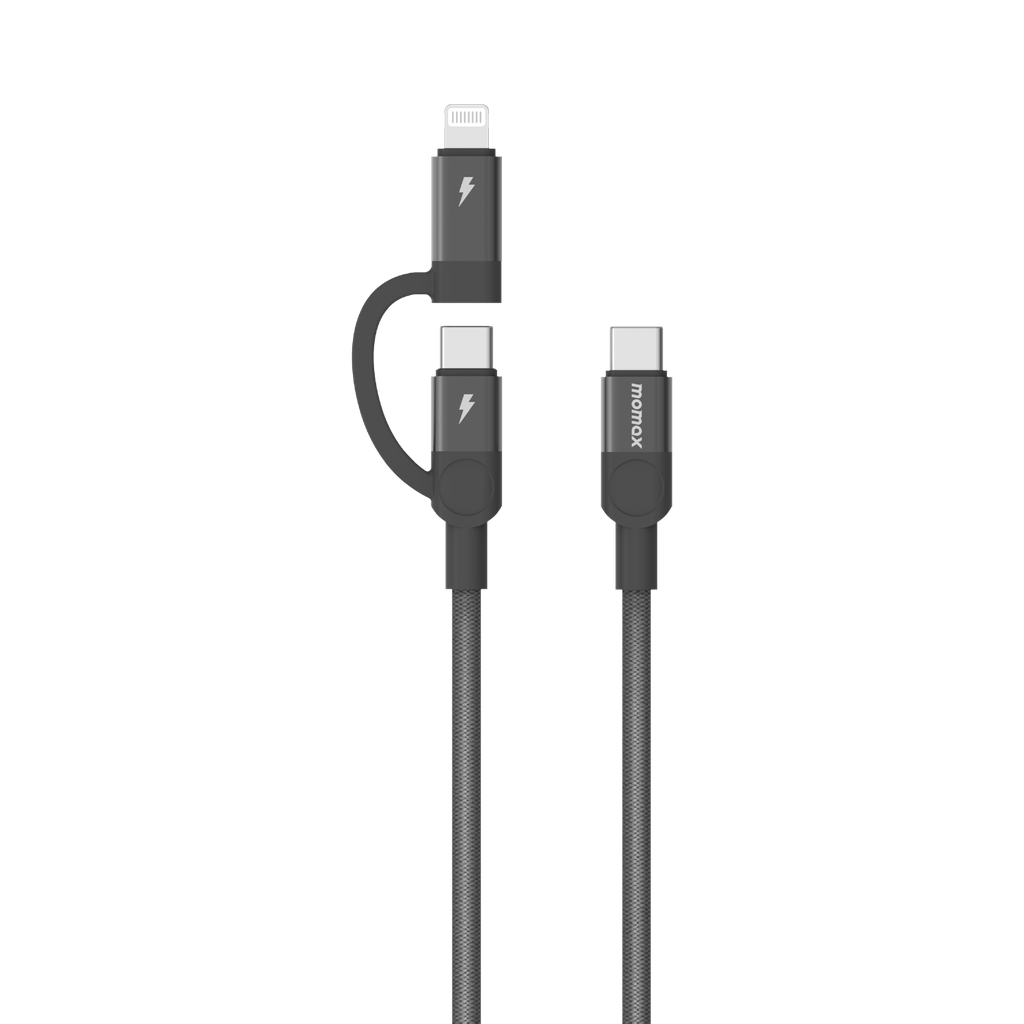MOMAX MAG LINK USB-C TO C & LIGHTNING MAGNETIC CABLE 2M MOMAX MAG LINK USB-C TO C & LIGHTNING MAGNETIC CABLE 2M