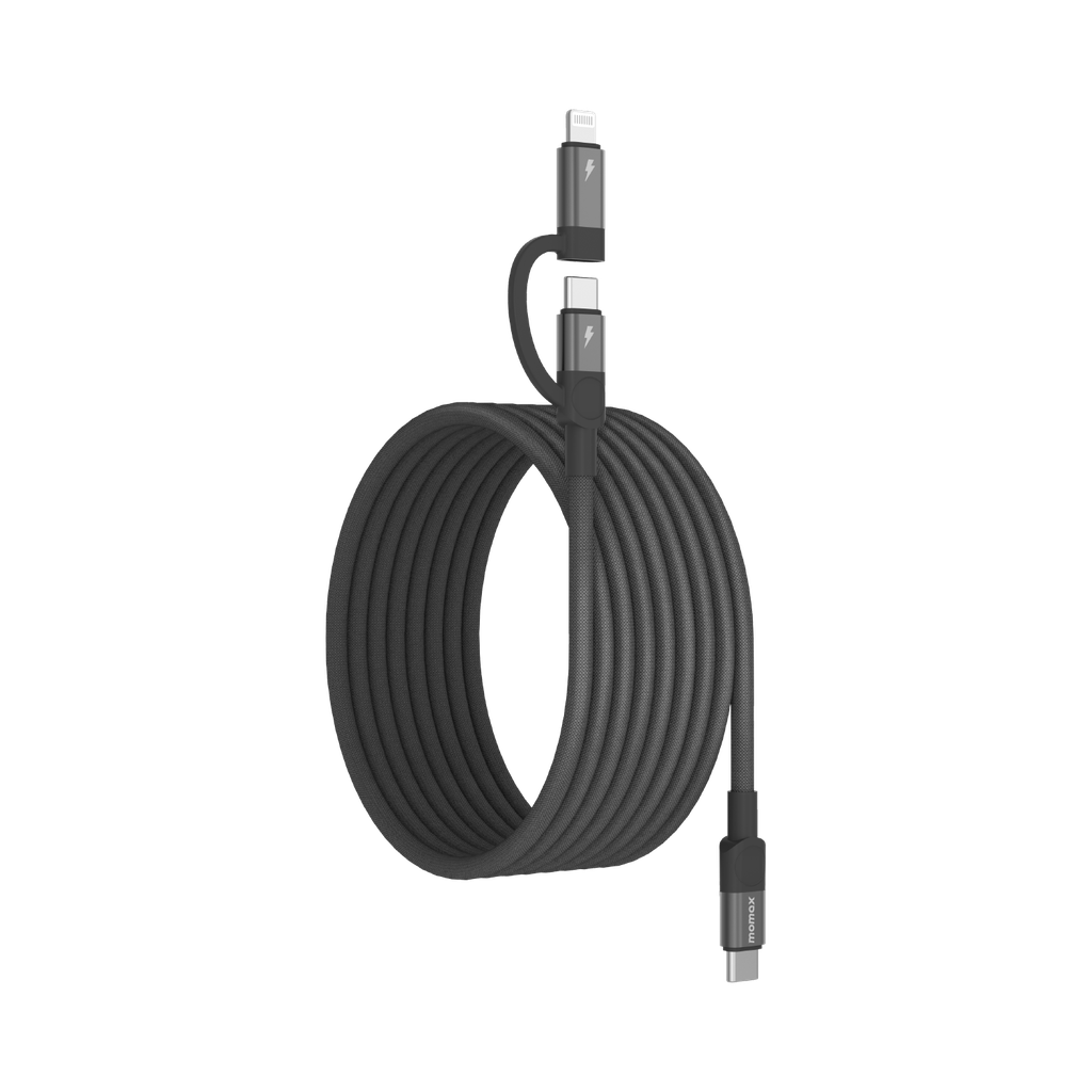MOMAX MAG LINK USB-C TO C & LIGHTNING MAGNETIC CABLE 2M MOMAX MAG LINK USB-C TO C & LIGHTNING MAGNETIC CABLE 2M