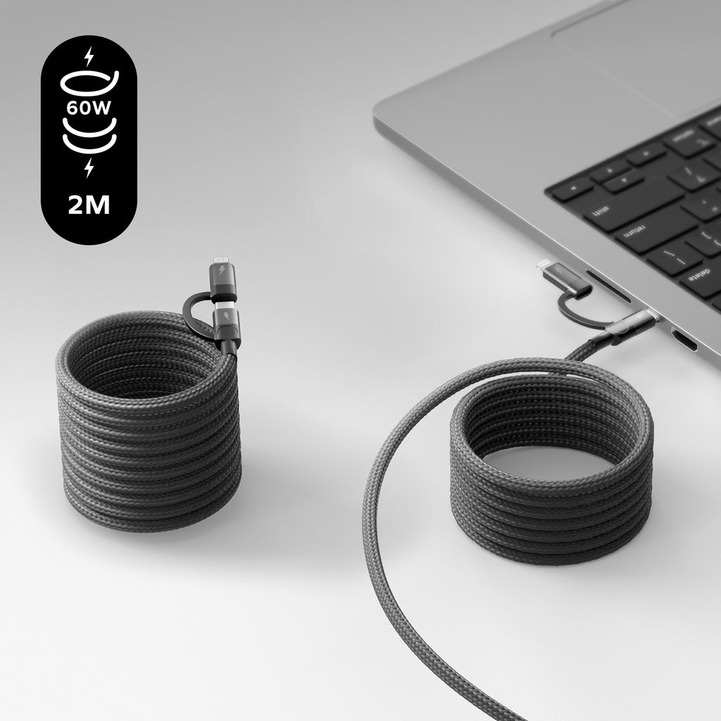 MOMAX MAG LINK USB-C TO C & LIGHTNING MAGNETIC CABLE 2M MOMAX MAG LINK USB-C TO C & LIGHTNING MAGNETIC CABLE 2M
