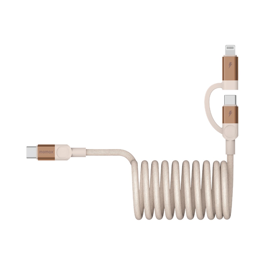 MOMAX MAG LINK USB-C TO C & LIGHTNING MAGNETIC CABLE 2M MOMAX MAG LINK USB-C TO C & LIGHTNING MAGNETIC CABLE 2M