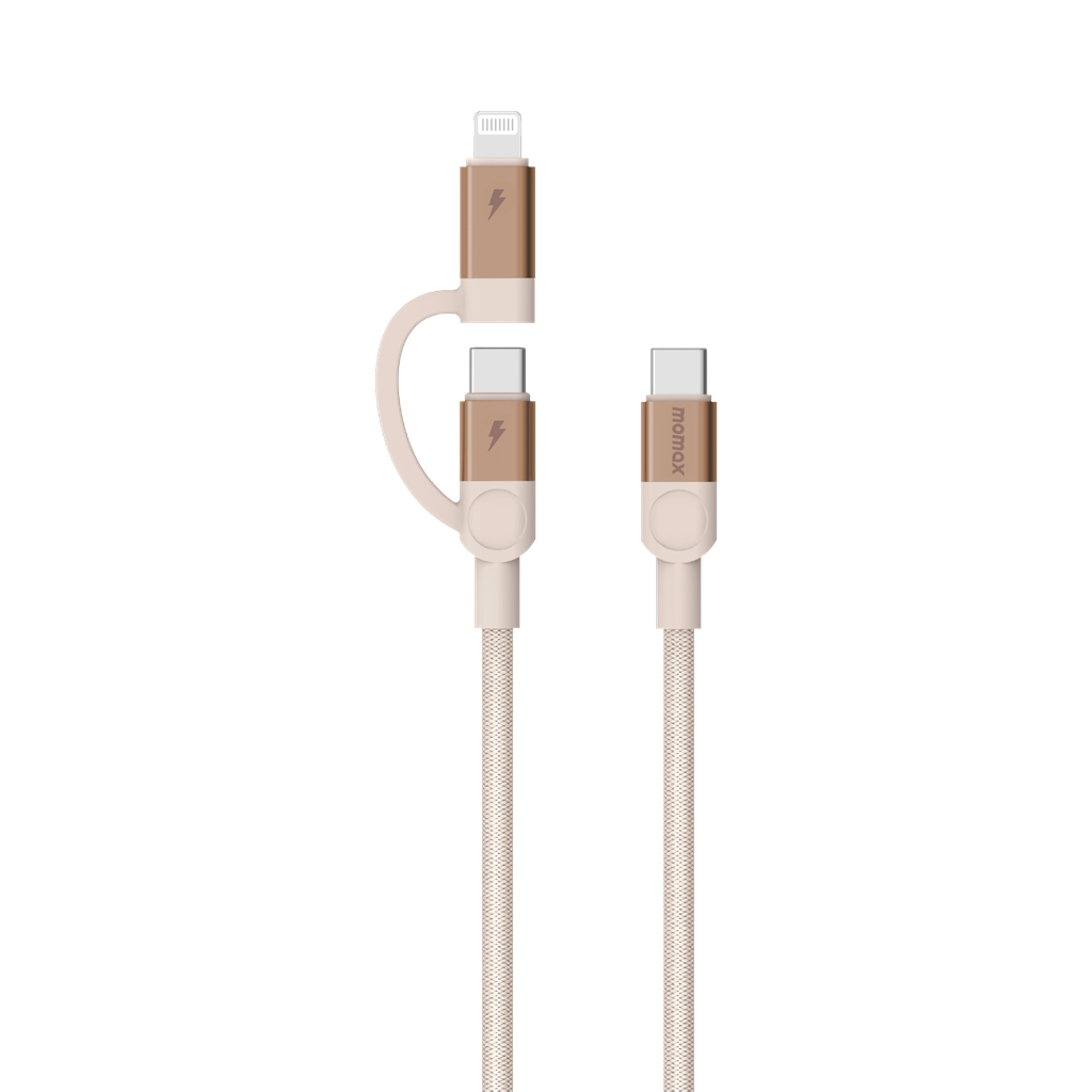 MOMAX MAG LINK USB-C TO C & LIGHTNING MAGNETIC CABLE 2M MOMAX MAG LINK USB-C TO C & LIGHTNING MAGNETIC CABLE 2M