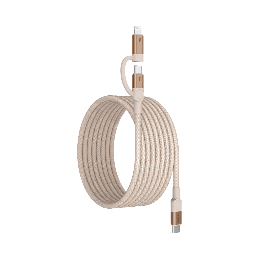 MOMAX MAG LINK USB-C TO C & LIGHTNING MAGNETIC CABLE 2M MOMAX MAG LINK USB-C TO C & LIGHTNING MAGNETIC CABLE 2M