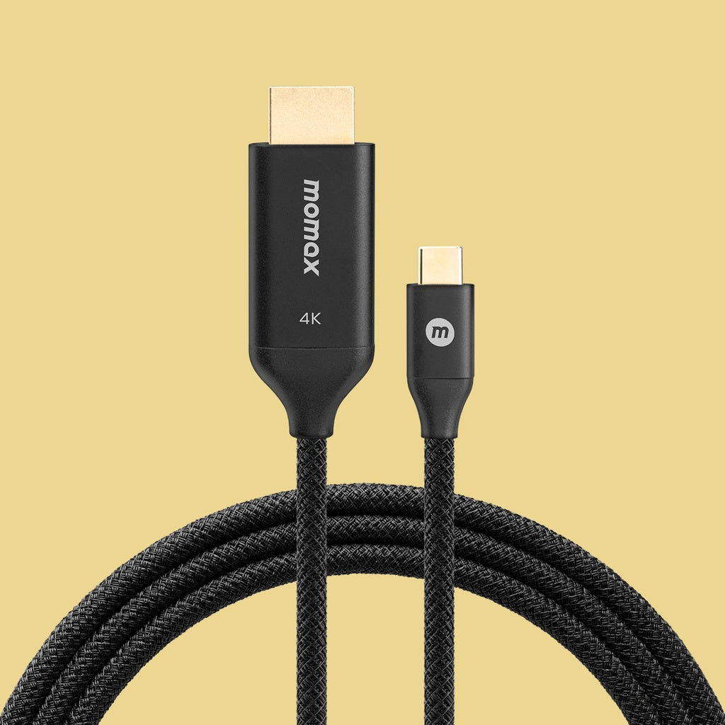 MOMAX ELITE LINK 4K USB-C TO HDMI 2M CABLE MOMAX ELITE LINK 4K USB-C TO HDMI 2M CABLE