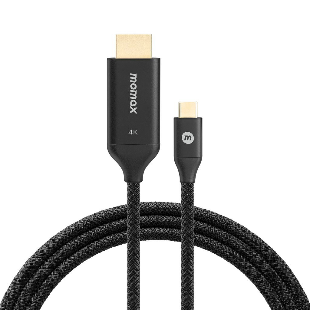 MOMAX ELITE LINK 4K USB-C TO HDMI 2M CABLE MOMAX ELITE LINK 4K USB-C TO HDMI 2M CABLE