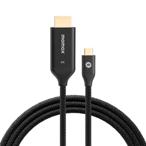 MOMAX ELITE LINK 4K USB-C TO HDMI 2M CABLE - ALAMAT