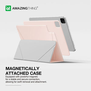 AT MATTE PRO MAG FOLIO WITH STAND 10.9/11 PINK - ALAMAT