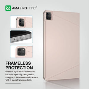 AT MATTE PRO MAG FOLIO WITH STAND 10.9/11 PINK - ALAMAT