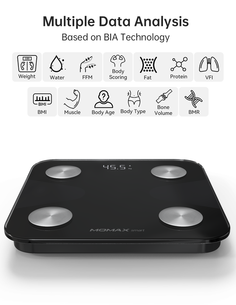 MOMAX LITE TRACKER IOT BODY SCALE MOMAX LITE TRACKER IOT BODY SCALE