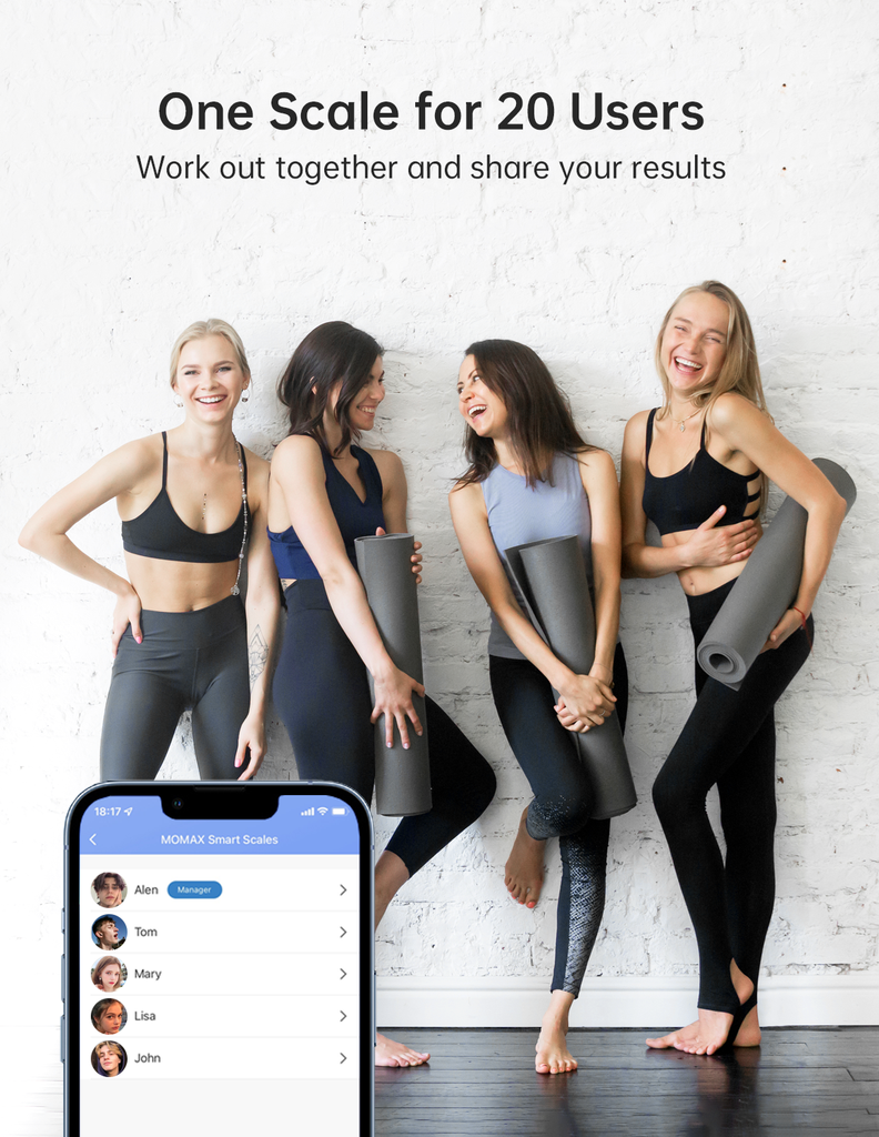 MOMAX LITE TRACKER IOT BODY SCALE MOMAX LITE TRACKER IOT BODY SCALE