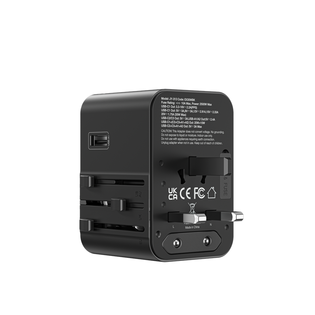 AMAZINGTHING EXPLORER PD 35W 5 PORTS 2A+3C TRAVEL CHARGER AMAZINGTHING EXPLORER PD 35W 5 PORTS 2A+3C TRAVEL CHARGER