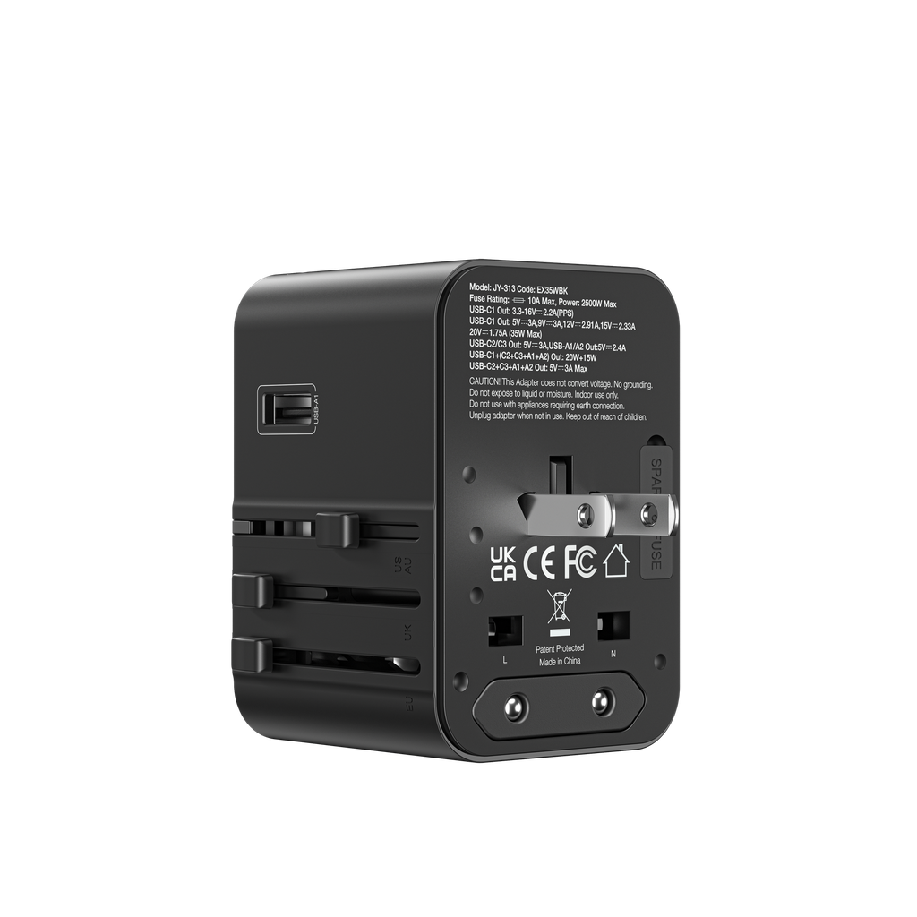 AMAZINGTHING EXPLORER PD 35W 5 PORTS 2A+3C TRAVEL CHARGER AMAZINGTHING EXPLORER PD 35W 5 PORTS 2A+3C TRAVEL CHARGER