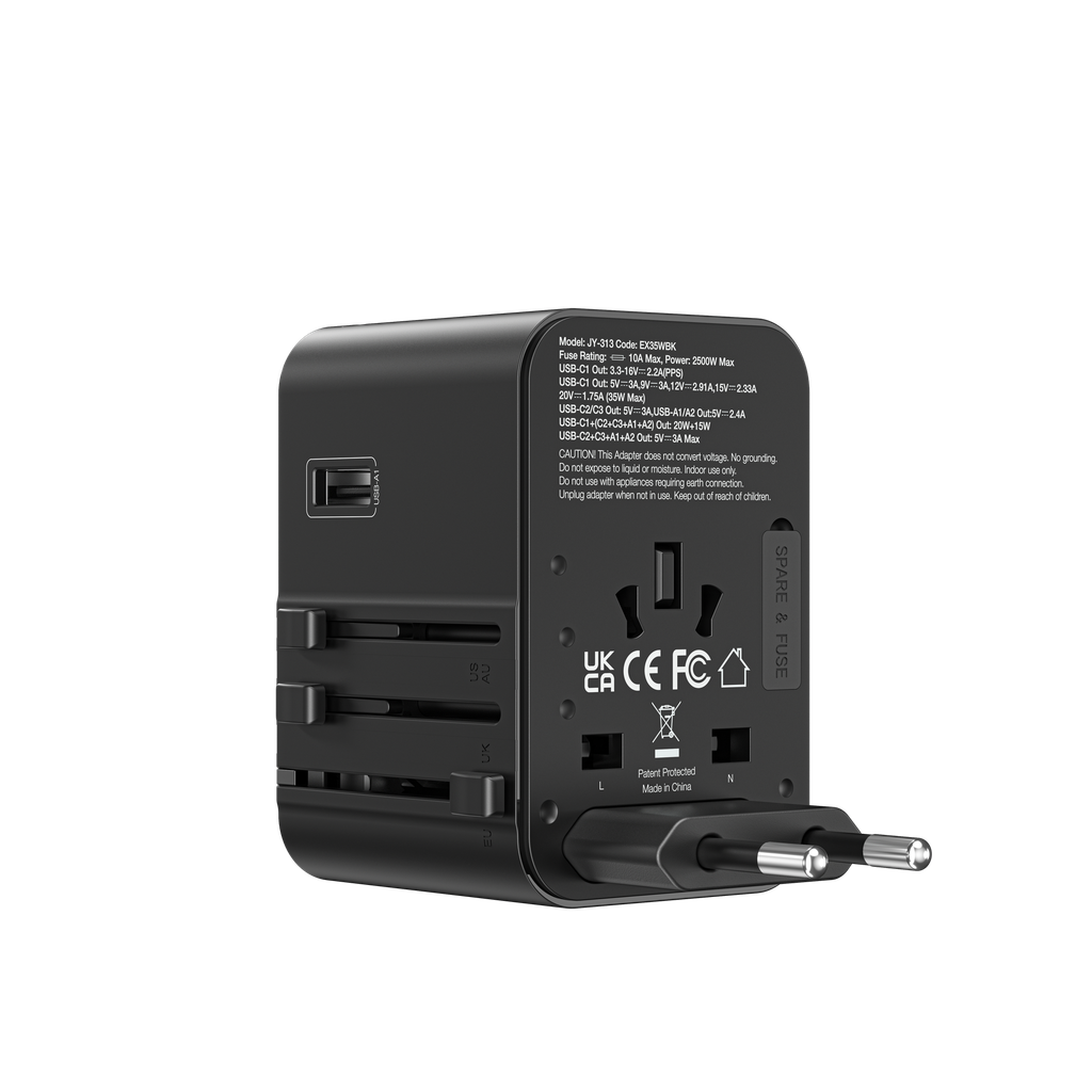 AMAZINGTHING EXPLORER PD 35W 5 PORTS 2A+3C TRAVEL CHARGER AMAZINGTHING EXPLORER PD 35W 5 PORTS 2A+3C TRAVEL CHARGER
