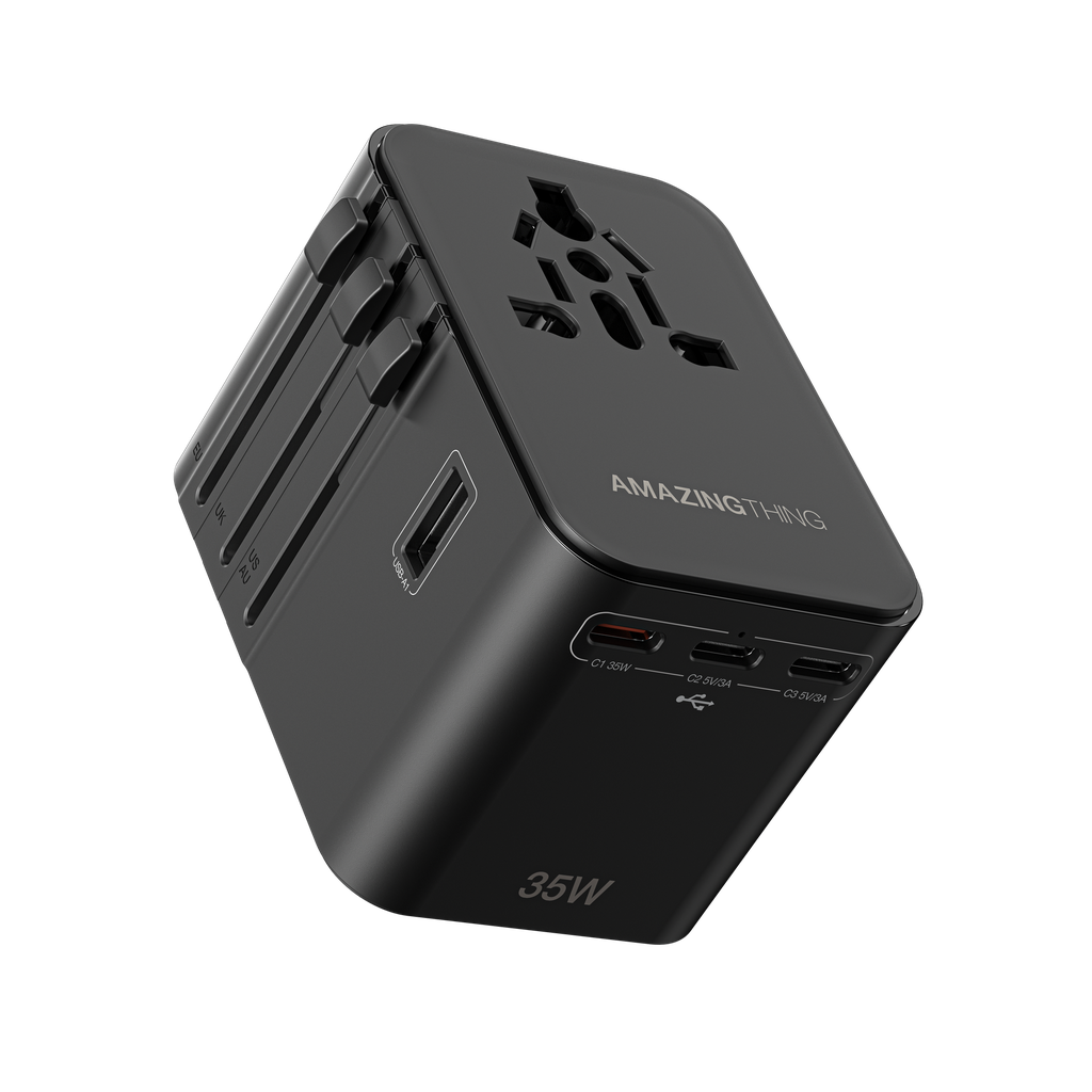 AMAZINGTHING EXPLORER PD 35W 5 PORTS 2A+3C TRAVEL CHARGER AMAZINGTHING EXPLORER PD 35W 5 PORTS 2A+3C TRAVEL CHARGER