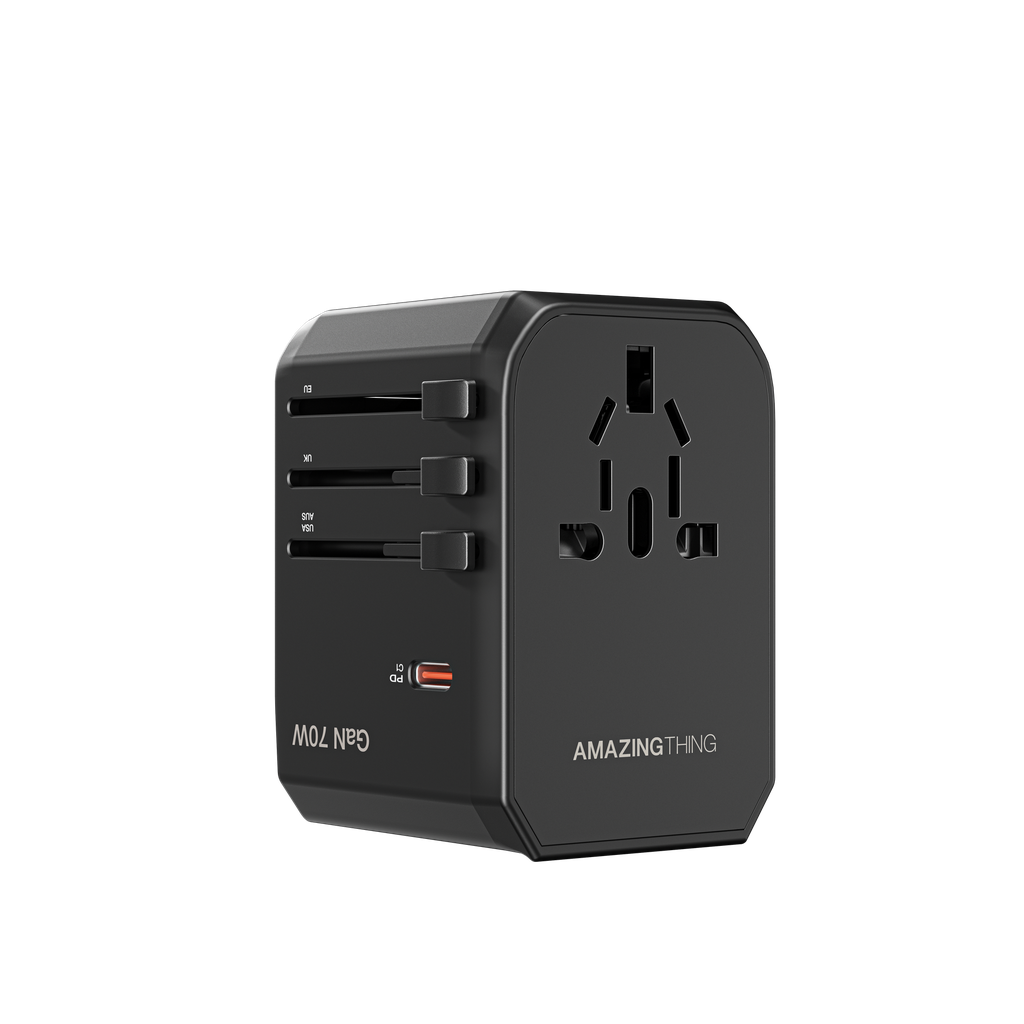 AMAZINGTHING EXPLORER PD 70W 5 PORTS 2A+3C TRAVEL CHARGER AMAZINGTHING EXPLORER PD 70W 5 PORTS 2A+3C TRAVEL CHARGER