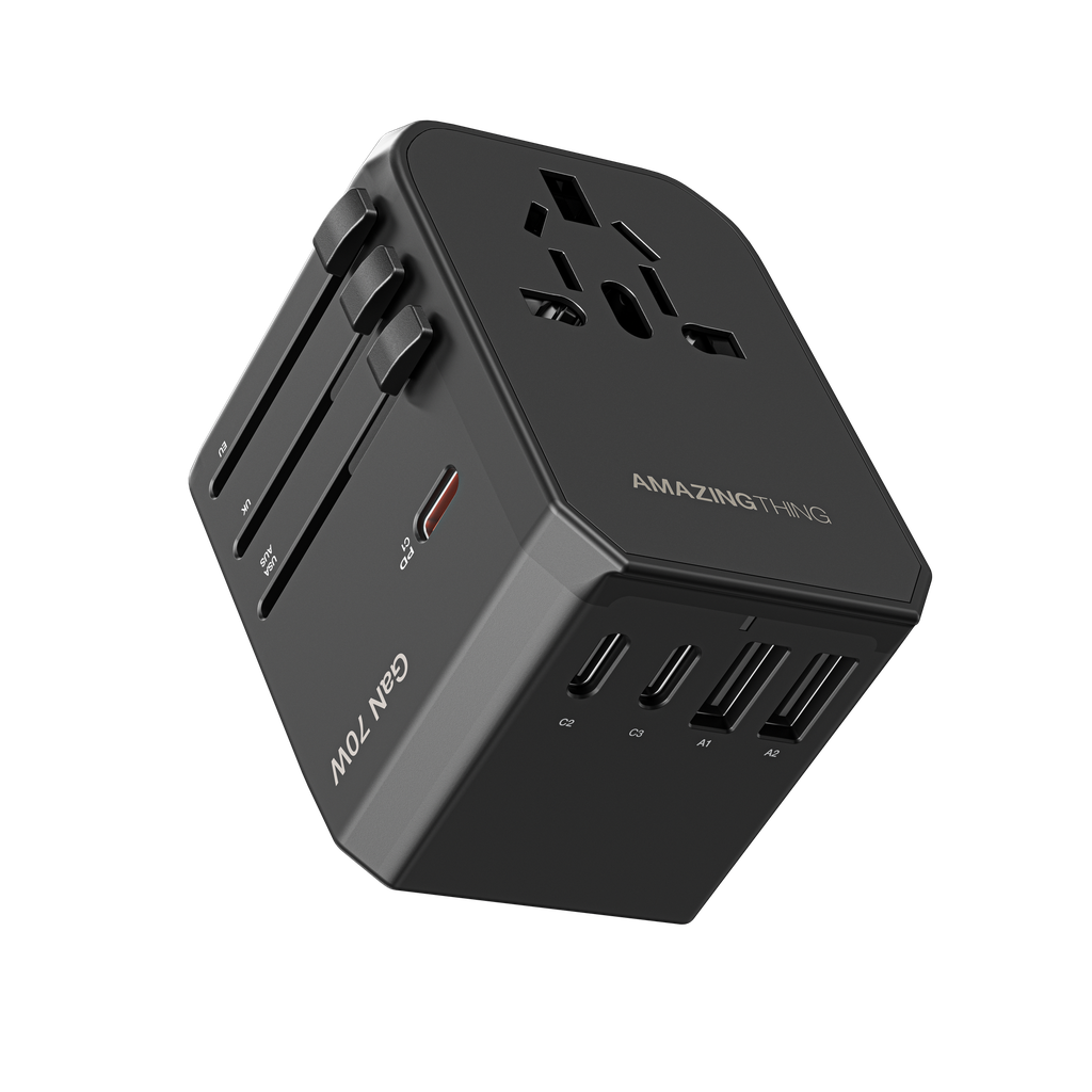 AMAZINGTHING EXPLORER PD 70W 5 PORTS 2A+3C TRAVEL CHARGER AMAZINGTHING EXPLORER PD 70W 5 PORTS 2A+3C TRAVEL CHARGER