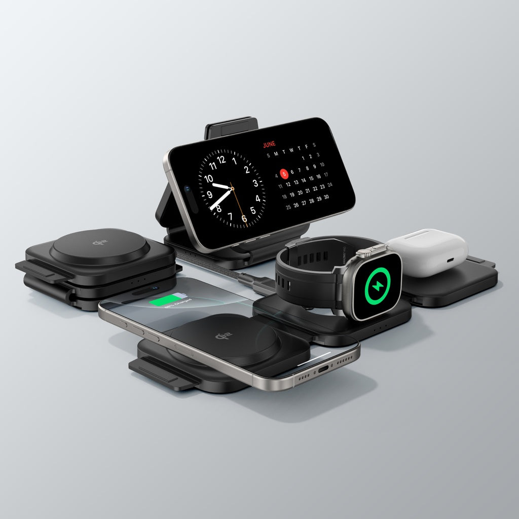 At Thunder Trifold 3in1 Qi2 Portable Wireless Charger At Thunder Trifold 3in1 Qi2 Portable Wireless Charger