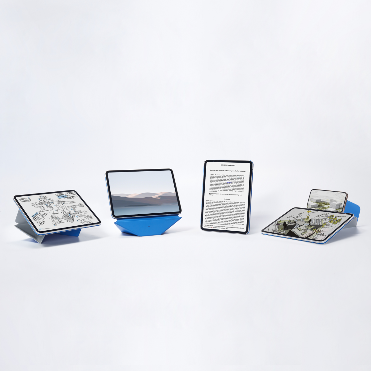 MOFT Dynamic Folio for iPad Mini 6 - 7gen - Cement MOFT Dynamic Folio for iPad Mini 6 - 7gen - Cement